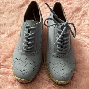 Torrid Women's Light Blue Lace-Up Flats